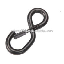 1'' S hook with clip&cover shaped hook